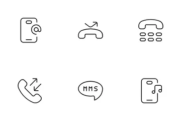 Teléfono Paquete de Iconos