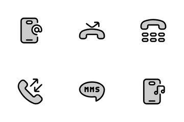 Teléfono Paquete de Iconos