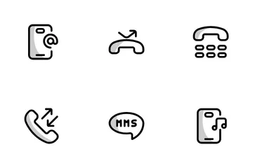 Teléfono Paquete de Iconos