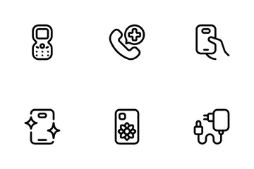 Teléfono Paquete de Iconos