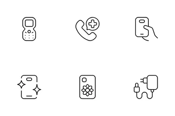 Teléfono Paquete de Iconos