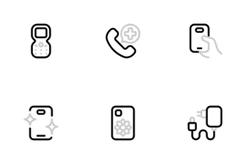 Teléfono Paquete de Iconos