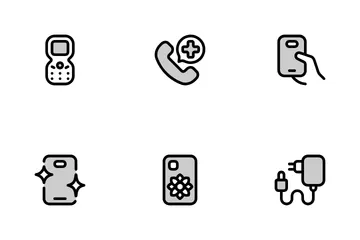 Teléfono Paquete de Iconos