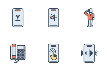 Teléfono Paquete de Iconos
