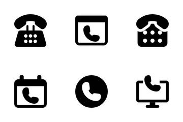 Teléfono Paquete de Iconos