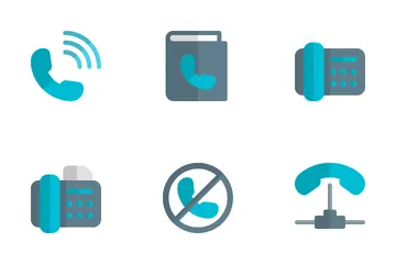 Teléfono Paquete de Iconos