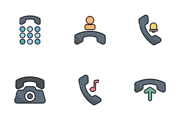 Teléfono Paquete de Iconos