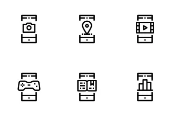 Teléfono inteligente Paquete de Iconos