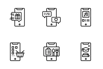 Teléfono inteligente Paquete de Iconos