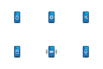 Teléfono inteligente Paquete de Iconos