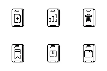 Teléfono inteligente Paquete de Iconos