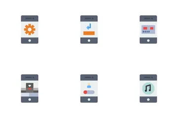 Teléfonos inteligentes Paquete de Iconos