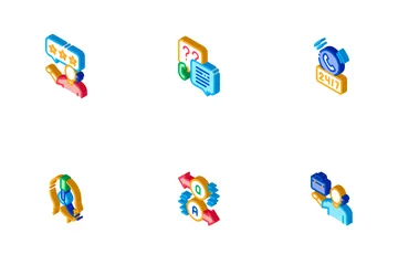 Telemarketing Sale Icon Pack