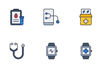 Telemedicine Icon Pack