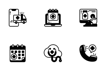 Telemedicine Icon Pack