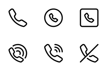 Telephone Calls Vol-1 Icon Pack