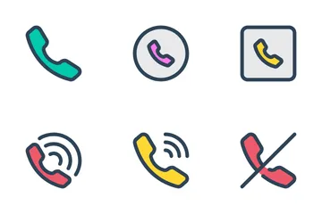 Telephone Calls Vol-1 Icon Pack