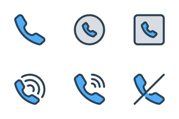 Telephone Calls Vol-1 Icon Pack