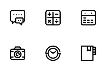 Téléphone mobile Icon Pack