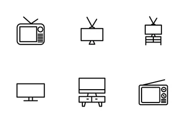 Télévision Pack d'Icônes