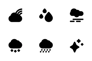 Tempo e clima Pacote de Ícones