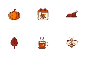 Otoño Paquete de Iconos