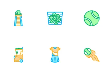 Tennis Game Icon Pack