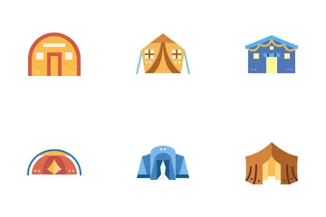 Tent Icon Pack