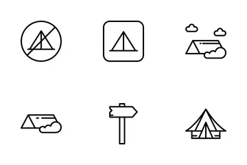 Tent Icon Pack