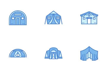 Tent Icon Pack