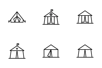 Tent Icon Pack