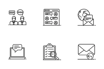 Testimonials And Feedback Icon Pack