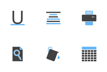 Text Editing Icon Pack