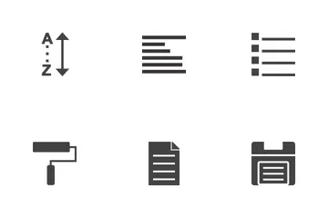 Text Editing  Icon Pack