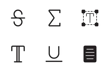 Text Editor Icon Pack