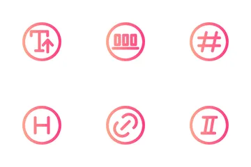 Text Editor Icon Pack