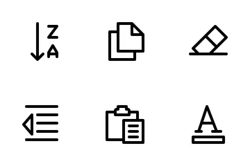 Text Editor Icon Pack