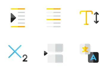 Text Editor Icon Pack