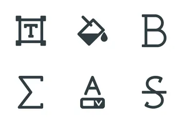 Text Editor Icon Pack