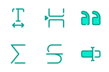 Text Editor Icon Pack