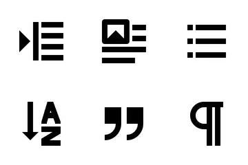 Text Editor Icon Pack