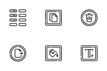 Text Editor Icon Pack