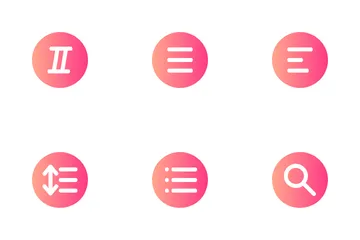 Text Editor Icon Pack