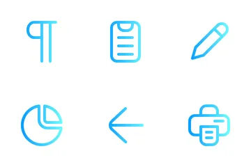 Text Editor UI Icon Pack