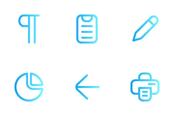 Text Editor UI Icon Pack