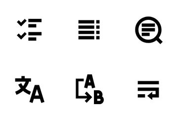 Text Formatting Icon Pack