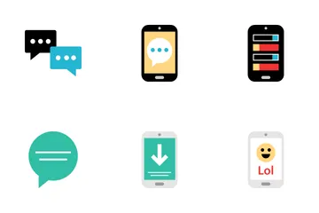 Text Messaging  Icon Pack