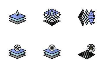 Textile Technology Icon Pack