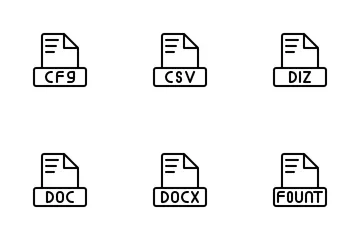 Texto del documento Paquete de Iconos