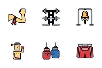 Thai Boxing Icon Pack